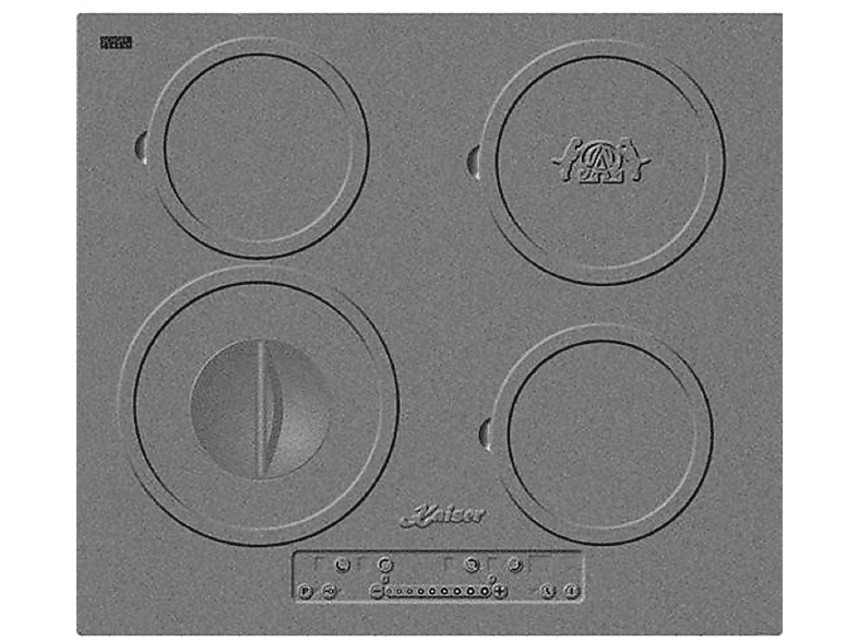 KAISER Placa de inducción en color Fris — 4 zonas y 59 cm