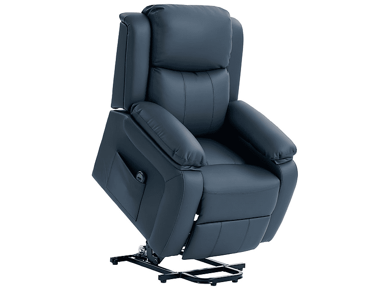 Sillón levanta personas HOMCOM — 39,2 kg y PU, Acero (mod. 713-092V90DB)
