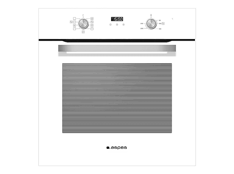 Horno multifunción ASPES con Libre instalación en color Cristal blanco