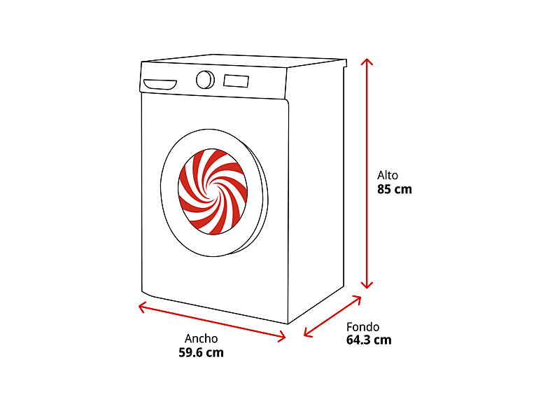 MIELE Lavadora carga frontal 9 kg (mod. WCS) en color Blanco Loto — foto 2