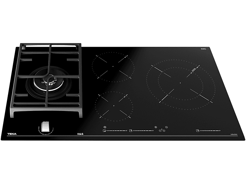 TEKA Placa híbrida en color Negro (mod. JZC 94313 ABN) — foto 4