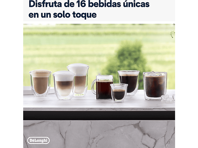 DE LONGHI Cafetera superautomática en color Negro — foto 5