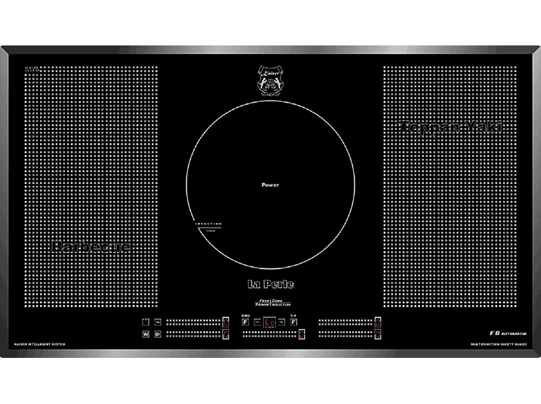 KAISER Placa de inducción en color Negro (mod. KCT 97 FI LaPerle)
