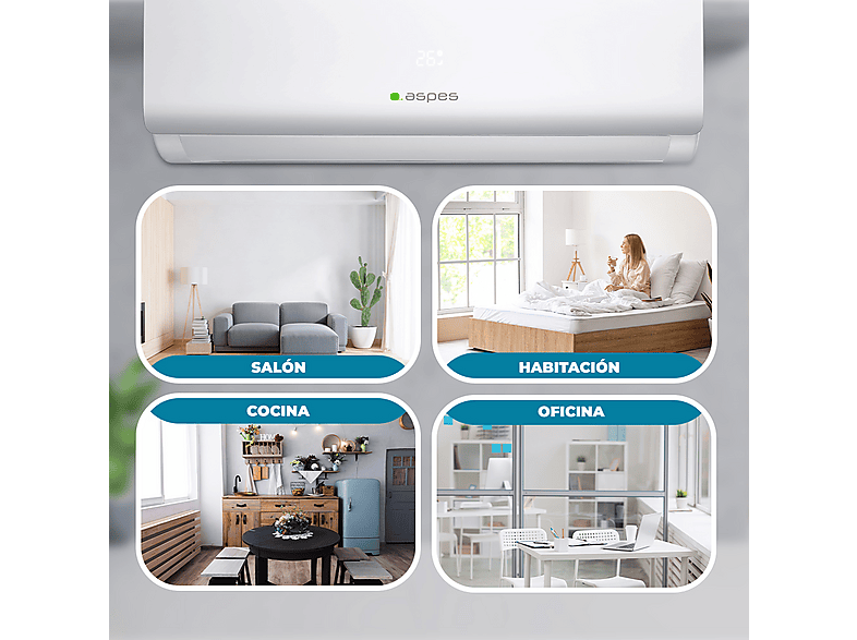 ASPES Aire acondicionado Split 1x1 Función Inverter — foto 8