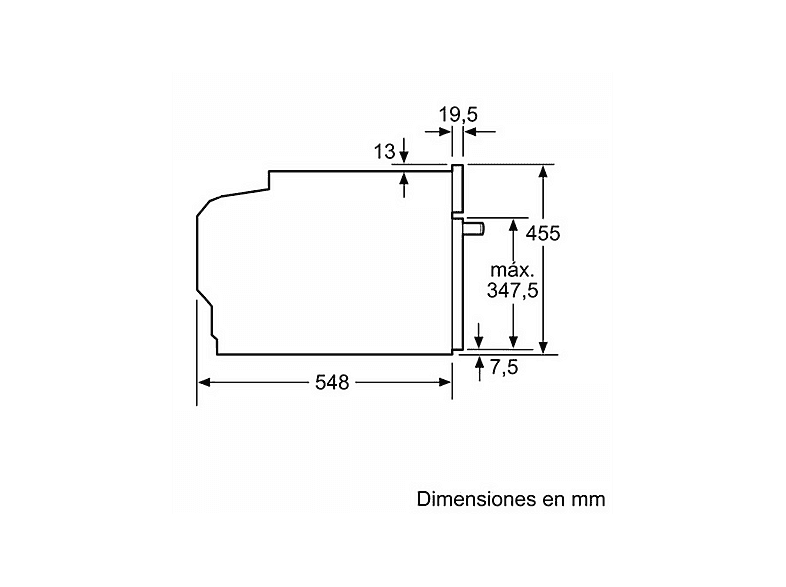 BOSCH Horno compacto en color Negro — Integrable y Hidrolítica — foto 7