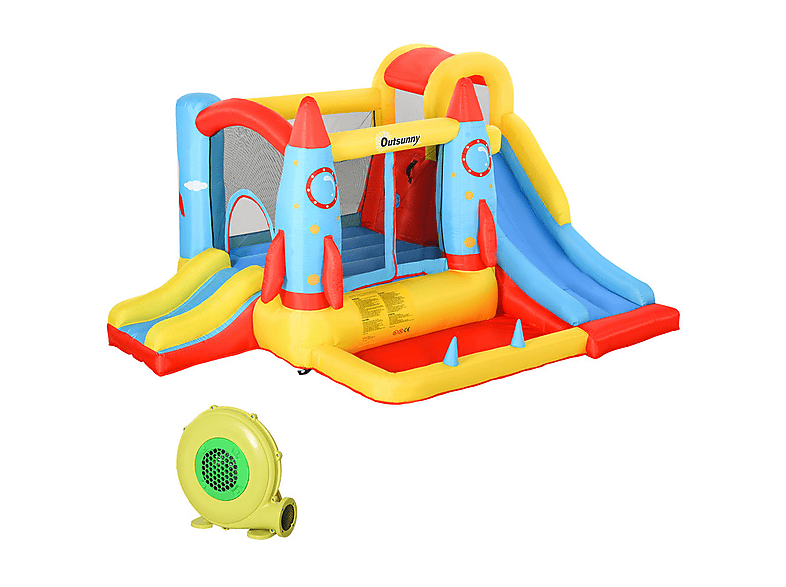 Castillo Hinchable OUTSUNNY, a partir de 3 año(s)