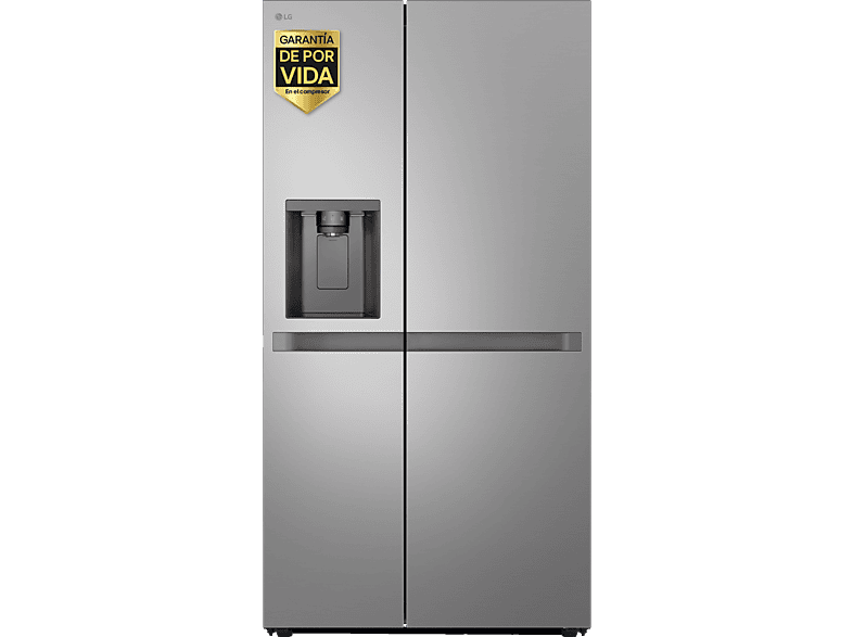 LG Frigorífico americano en color Inox antihuellas — No Frost y 179 cm