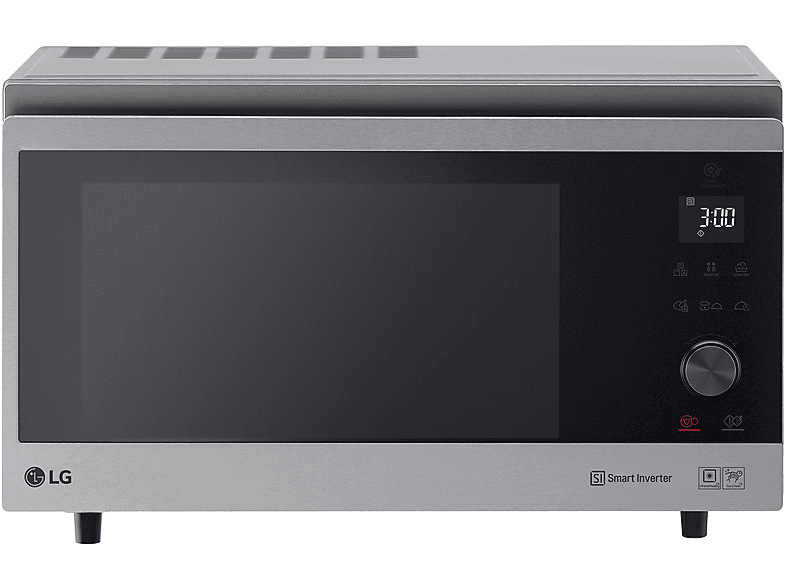 Microondas LG con 1350 W en color Inox