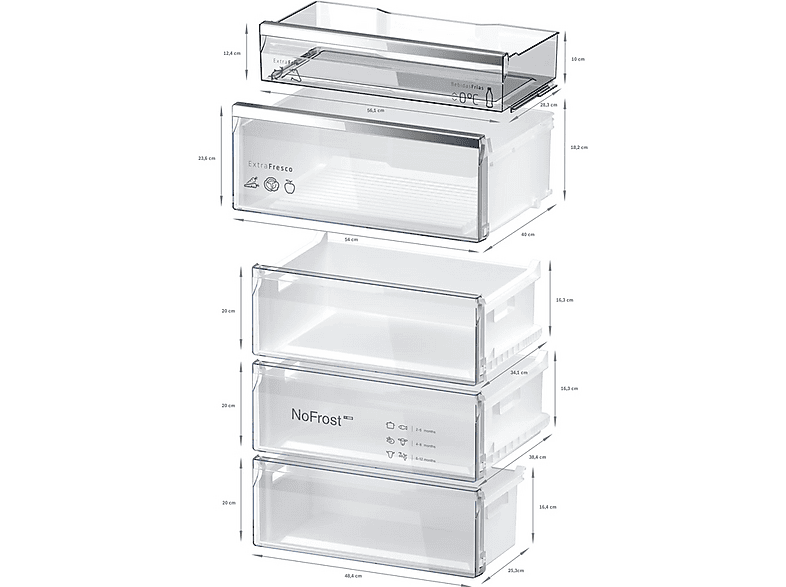 Frigorífico combi BALAY en color Cristal Negro (mod. Serie Cristal) — foto 10