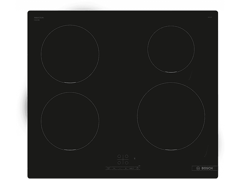 BOSCH Encimera inducción en color Negro — 4 zonas y 592 mm