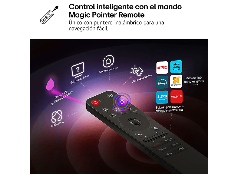 TV QNED MiniLED75" LG con UHD 4K en color Negro — foto 11