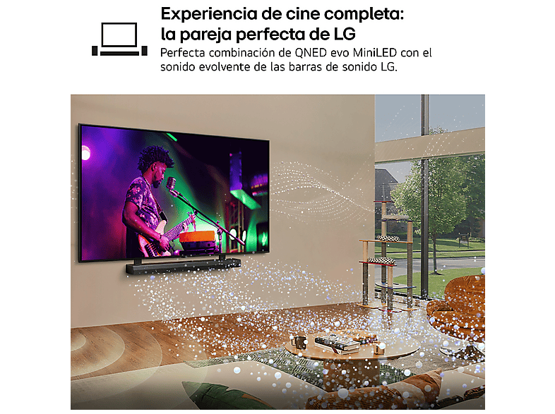 TV QNED MiniLED75" LG con UHD 4K en color Negro — foto 14