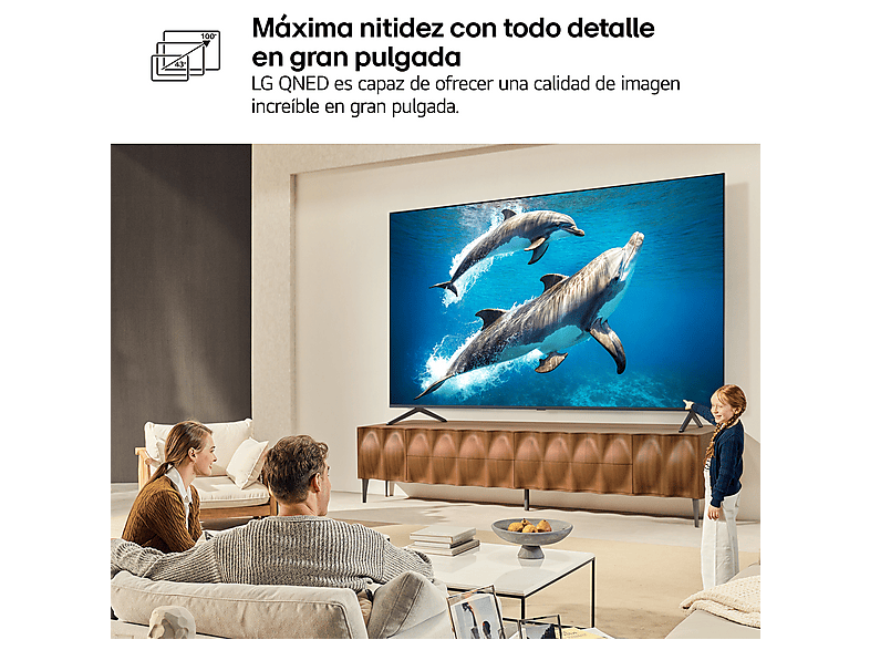 TV QNED MiniLED75" LG con UHD 4K en color Negro — foto 16