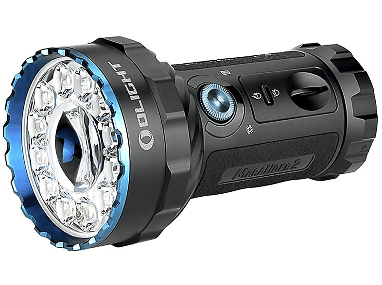 OLIGHT Linterna en color Negro — Batería recargable de iones de litio de 3,6V 5000mAh 21700 y 7.9 cm — foto 1