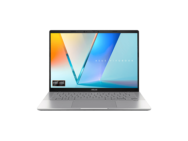 Portátil ASUS — AMD Ryzen™ AI 7 445 50 TOPS y 16GB RAM (mod. Vivobook S14 OLED M3407GA-SF013W)