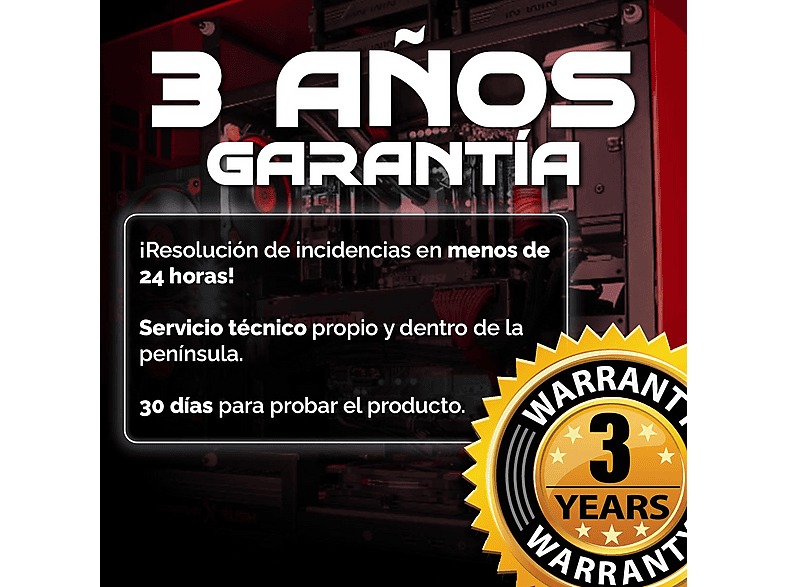 PC Gaming PC RACING — Intel Core™ i9 13900KF y 32 GB RAM (mod. Ascent) — foto 3