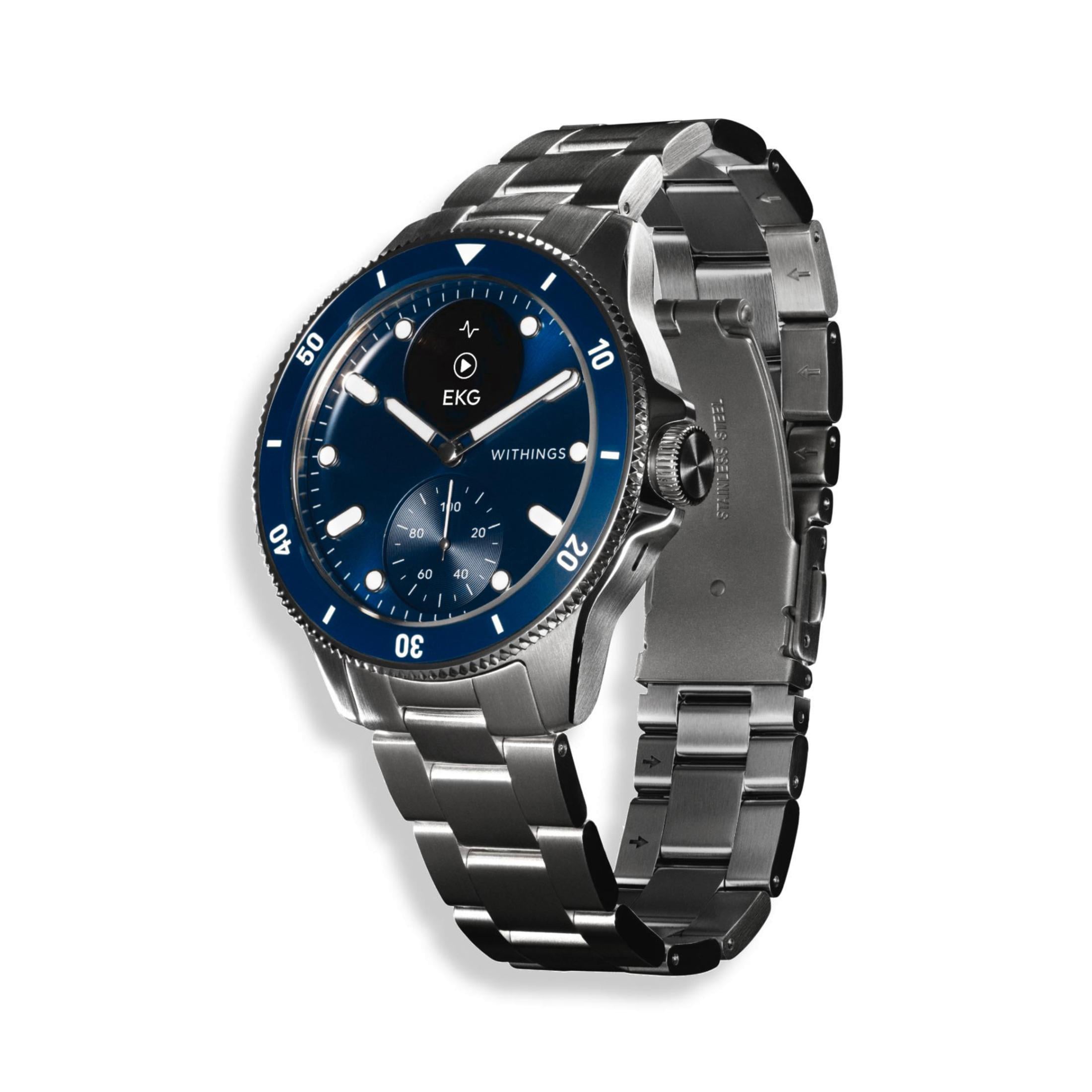 Smartwatch WITHINGS — Acero inoxidable y Octa-Core Processor
