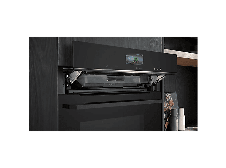 SIEMENS Horno a vapor Pirolítico (mod. iQ700 HR776G1B1) en color Negro — foto 5