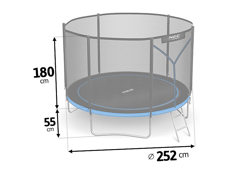 NORTHIO Trampolín — foto 3