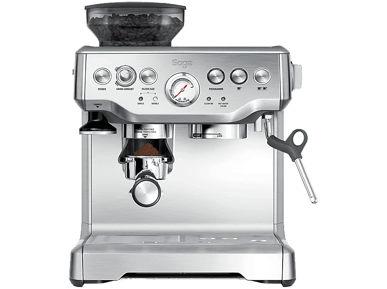 Cafetera express SAGE en color Inox de 15 bar