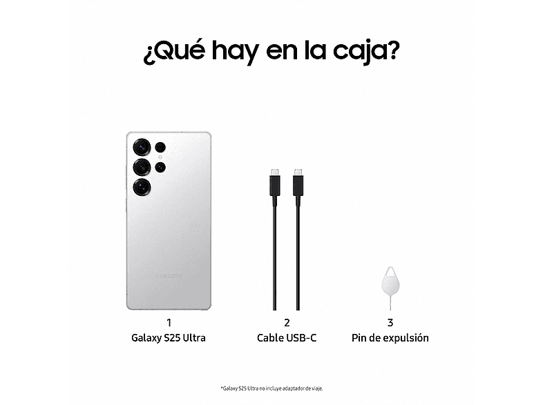 SAMSUNG Móvil en color Titanium Silver (mod. Galaxy S25 Ultra) — foto 7