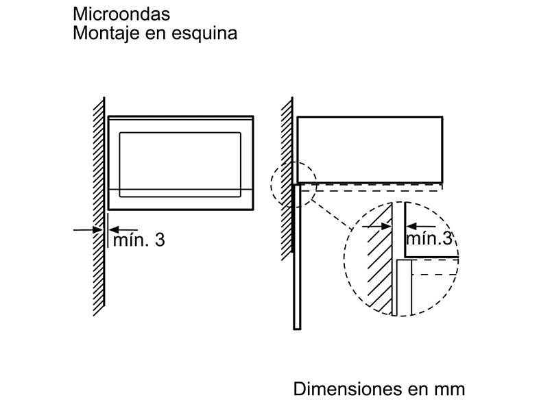 BOSCH Microondas integrable 900W en color Inox — foto 6