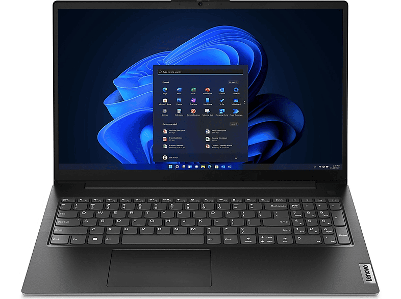 LENOVO Portátil en color Negro — 15,6 " Full-HD y Intel Core i3-1315U — foto 1