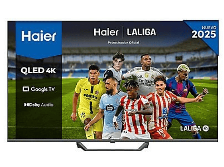 HAIER TV QLED 50" en color Negro (mod. S80 Series H50S80FUX)