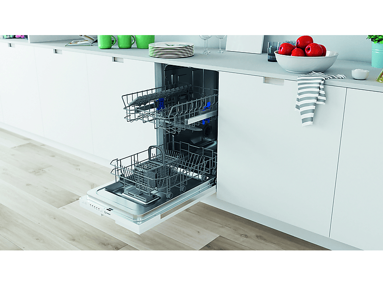 Lavavajillas integrable 45 cm INDESIT con 9 servicios en color Blanco — foto 4