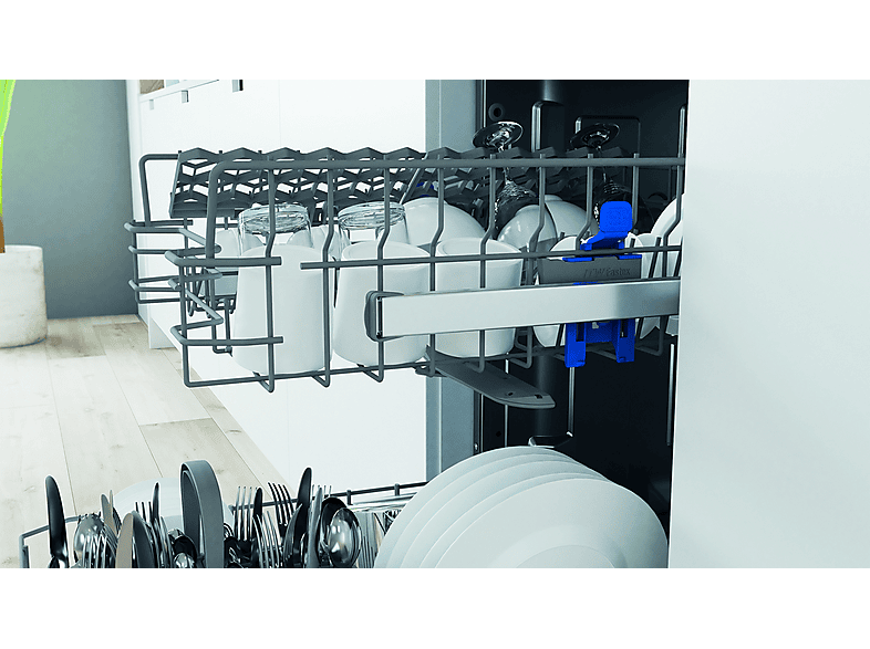 Lavavajillas integrable 45 cm INDESIT con 9 servicios en color Blanco — foto 9