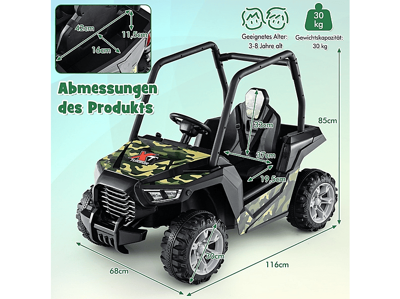 Coche eléctrico infantil NORTHIO — foto 2