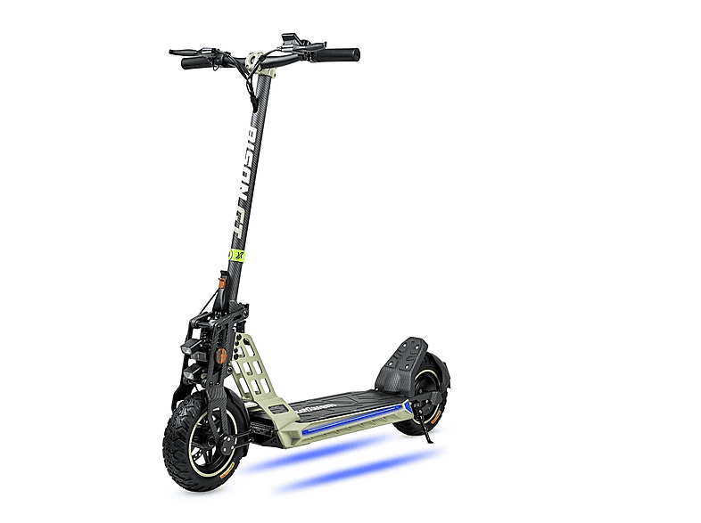 Patinete eléctrico ECOXTREM con Pot. máx. 800 W en color Blanco roto
