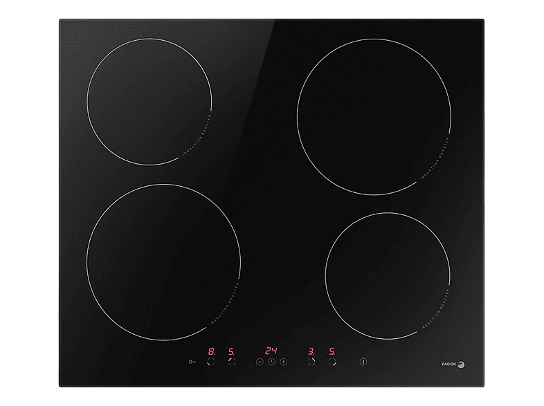Placa inducción FAGOR en color Negro (mod. 3IF-40AC)