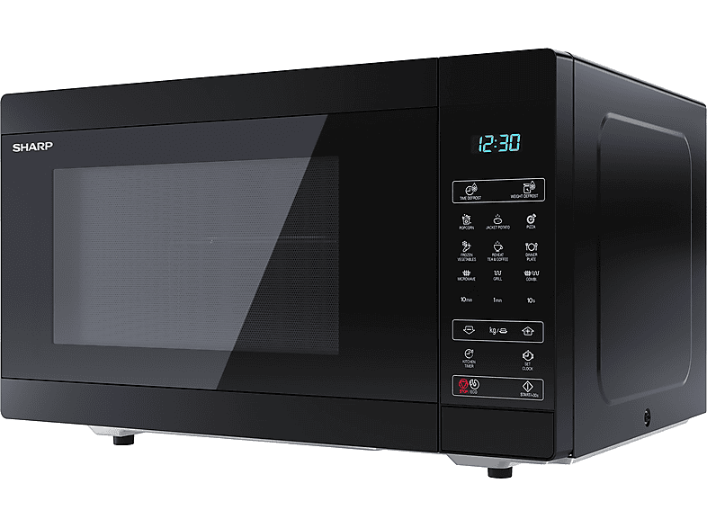 Microondas SHARP en color Negro (mod. YC-MG81E-B) — foto 1