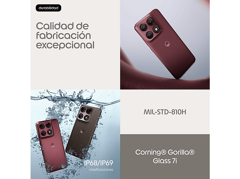 MOTOROLA Móvil 512GB (mod. edge 70 pro) en color Zinfandel — foto 12