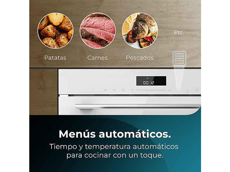 Microondas integrable CECOTEC en color Blanco, 1450 W — foto 8