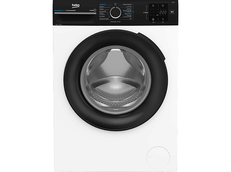 BEKO Lavadora carga frontal 9 kg en color Blanco