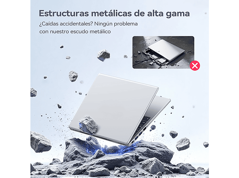 VANWIN Portátil 15,6 " Full-HD en color plata — foto 6