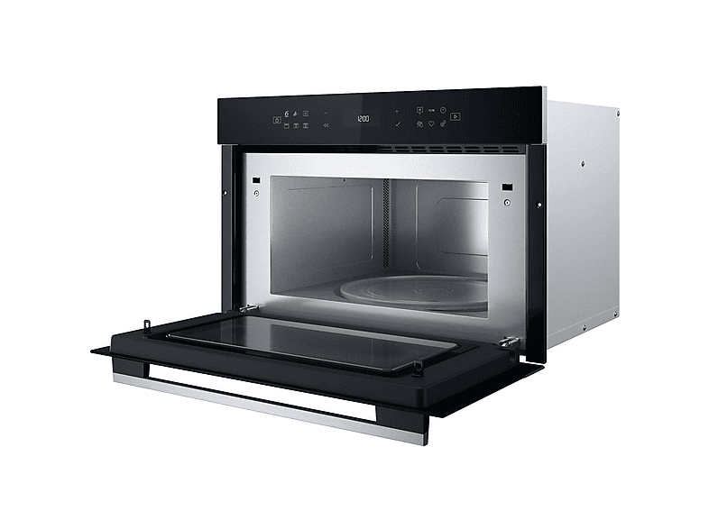Microondas integrable WHIRLPOOL con 7 potencia en color Negro, Acero inoxidable — foto 3
