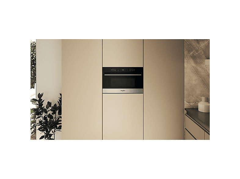 Microondas integrable WHIRLPOOL con 7 potencia en color Negro, Acero inoxidable — foto 4
