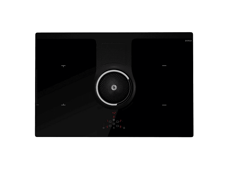 Placa de inducción ELICA en color Negro, 4.0 hogares zonas