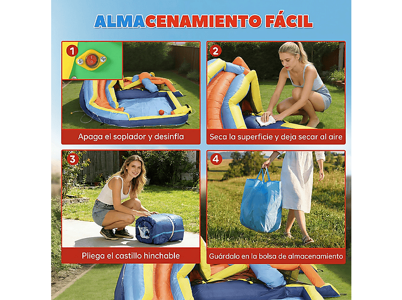 AIYAPLAY Castillo Hinchable Acuático a partir de 3 año(s) (mod. 346-029V90MX) — foto 4