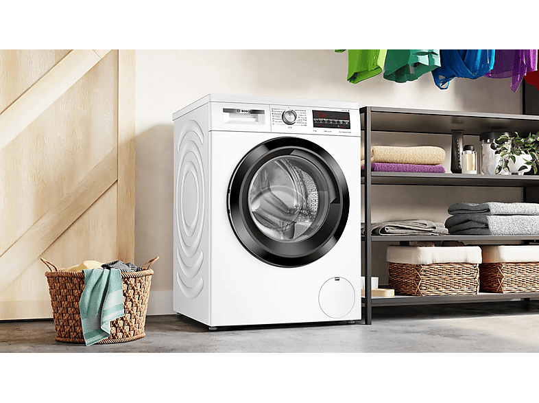 BOSCH Lavadora carga frontal en color Blanco — 9 kg y Carga Frontal — foto 3