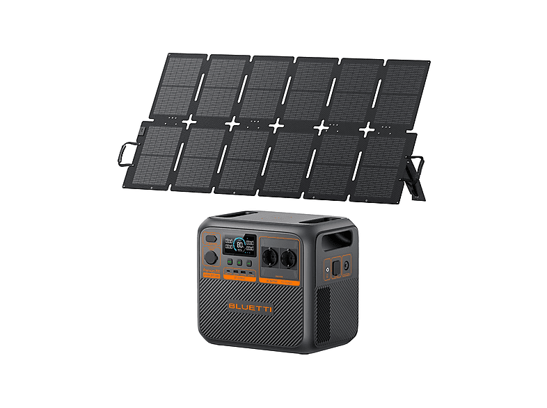 Estación de energía BLUETTI en color gris (mod. KIT AC270P+SORA 220)