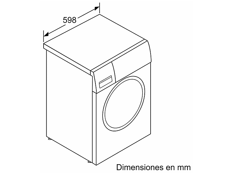 BALAY Lavadora carga frontal 7 kg en color Blanco — foto 4