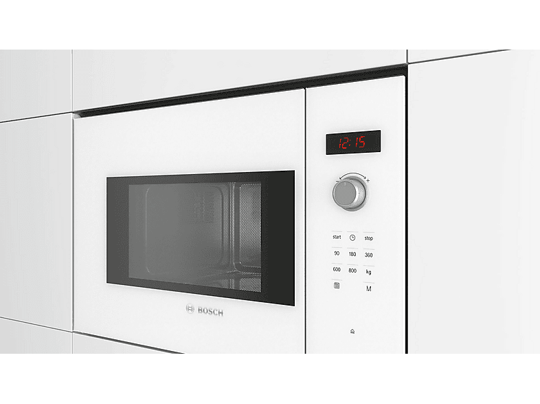 Microondas integrable BOSCH en color Blanco de 800 W — foto 2