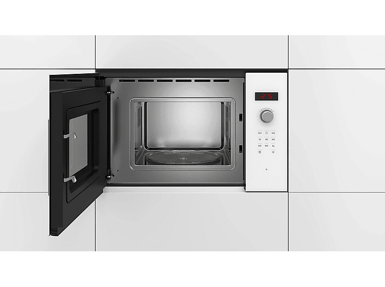 Microondas integrable BOSCH en color Blanco de 800 W — foto 3