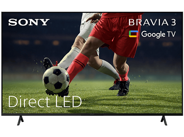 SONY TV LED 75" Direct LED (mod. Bravia 3) en color Negro — foto 1