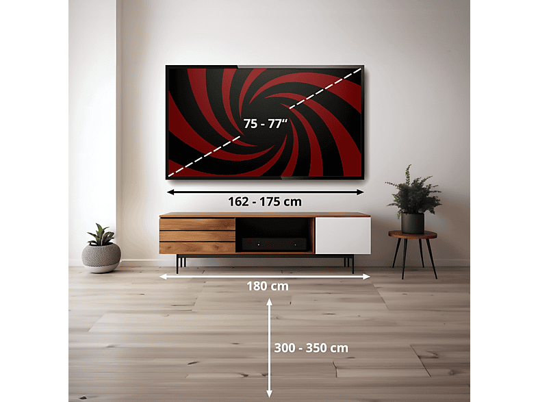SONY TV LED 75" Direct LED (mod. Bravia 3) en color Negro — foto 2