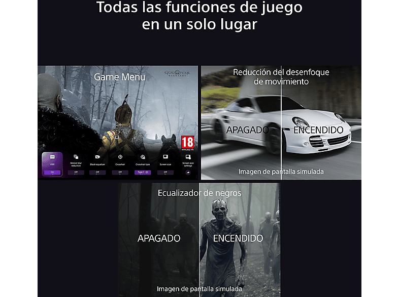 SONY TV LED 75" Direct LED (mod. Bravia 3) en color Negro — foto 12